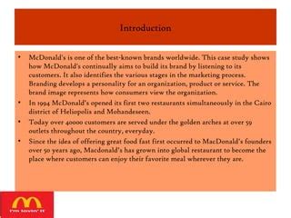 McDonald's Restaurant Listening .